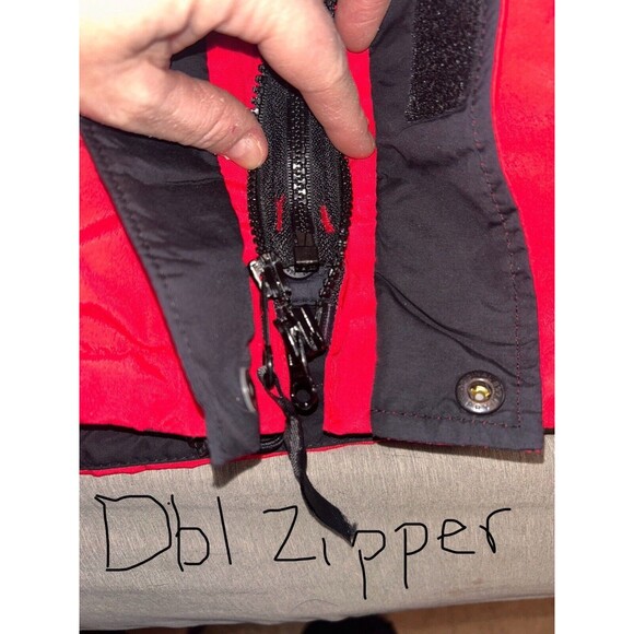 VINTAGE MARMOT MENS GORE-TEX SHELL SKI RAIN JACKET Red K2 Size Large - Picture 12 of 12